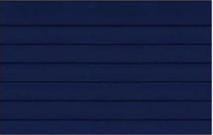 Navy blue linear exterior wall finish LQY-0023