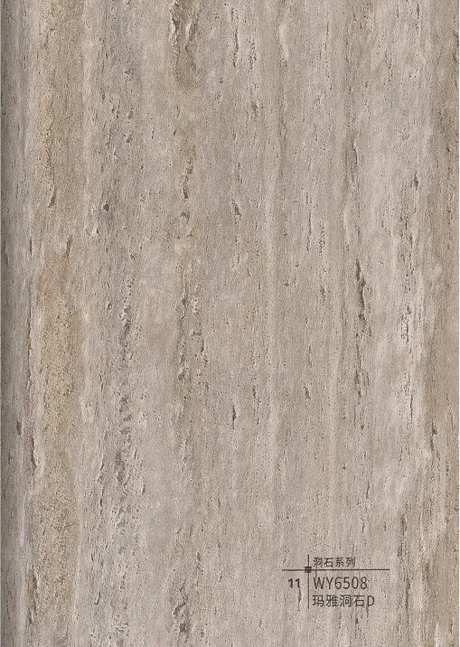 WY6508 silver grey travertine interior wall panel finish