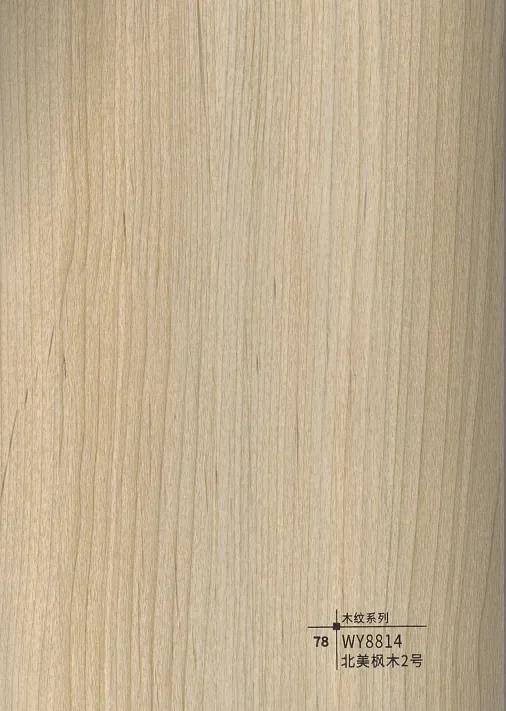 WY6814 natural oak wood grain interior wall panel finish