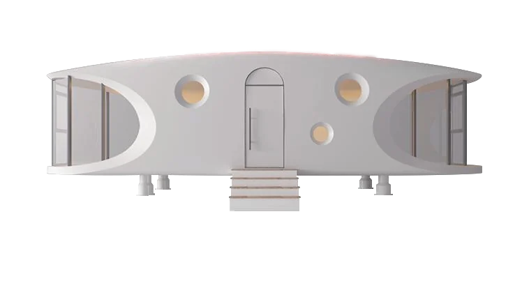 D03 long oval space capsule module